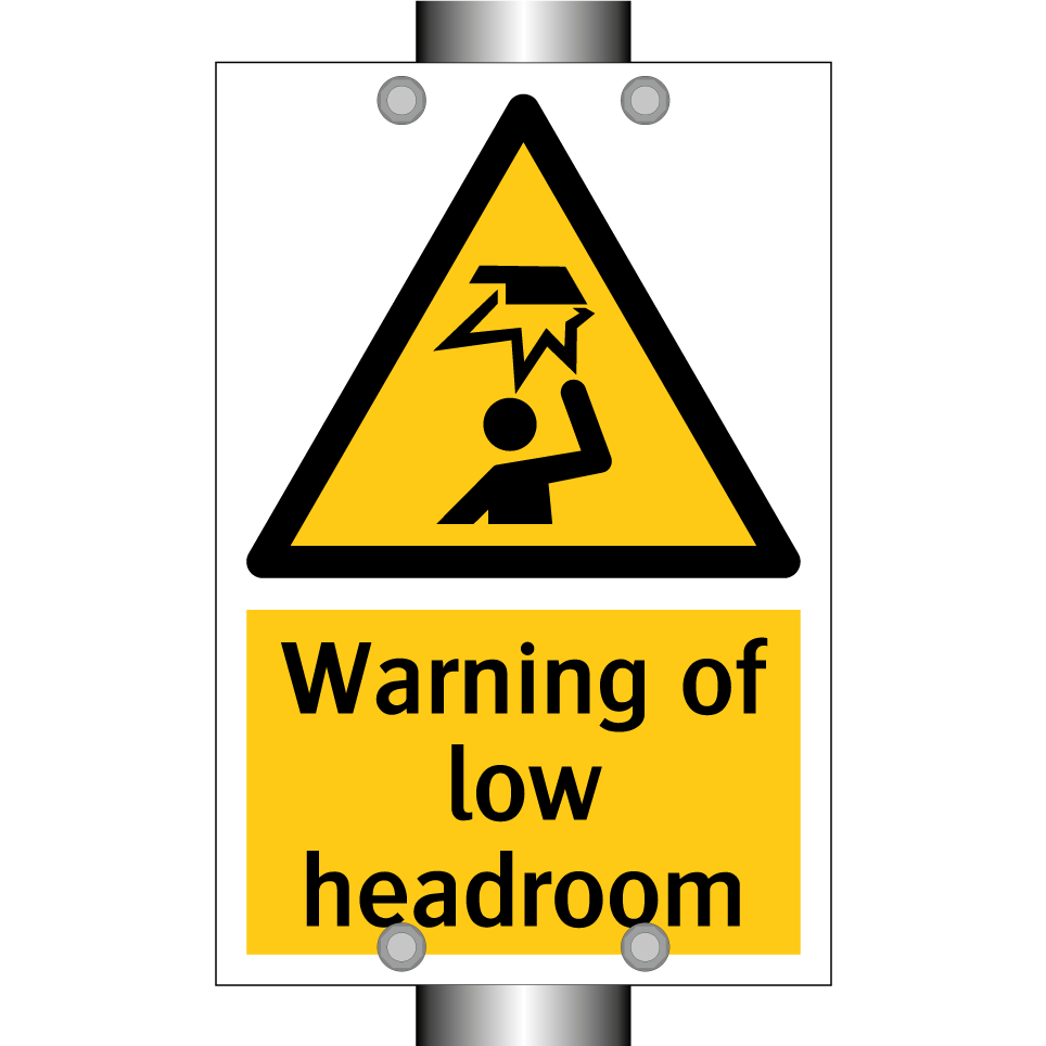 Warning of low headroom