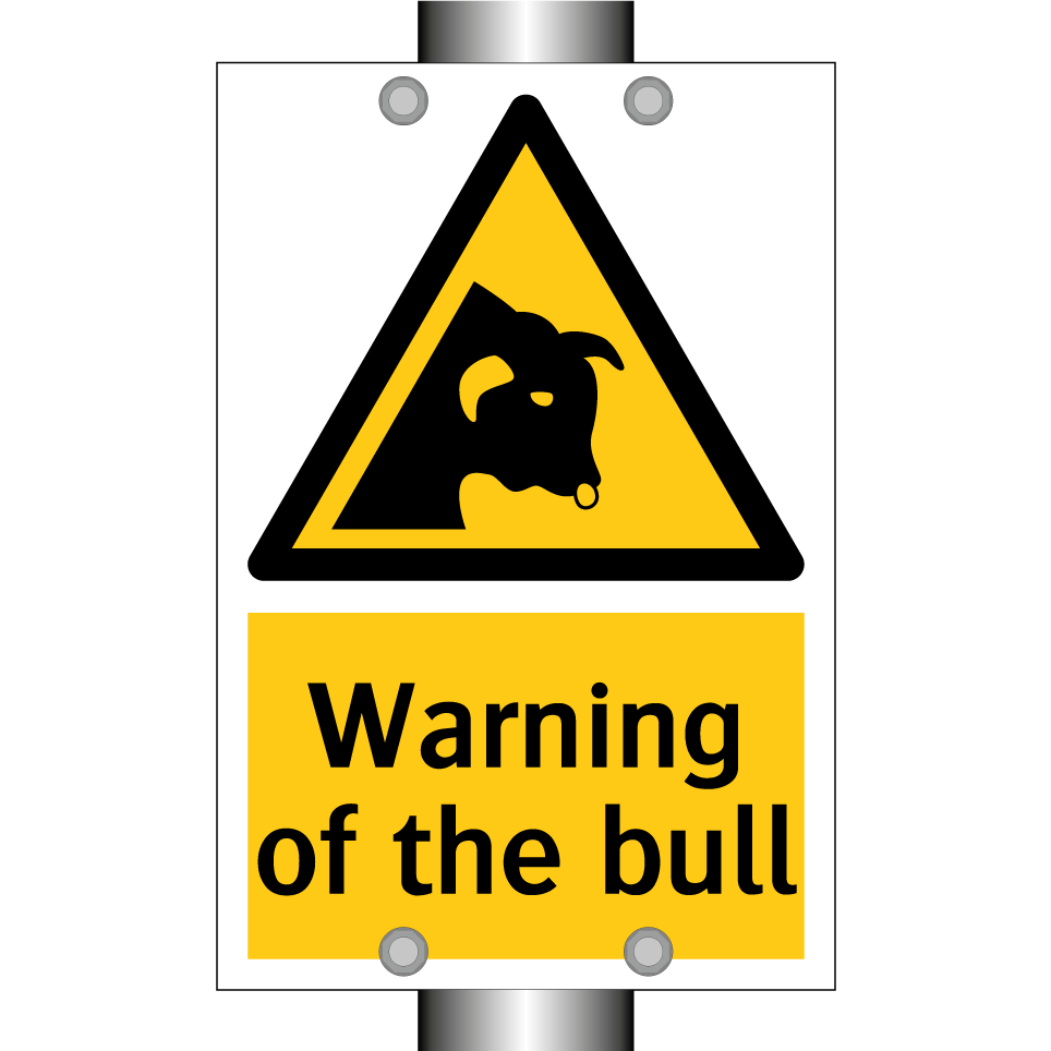 Warning of the bull