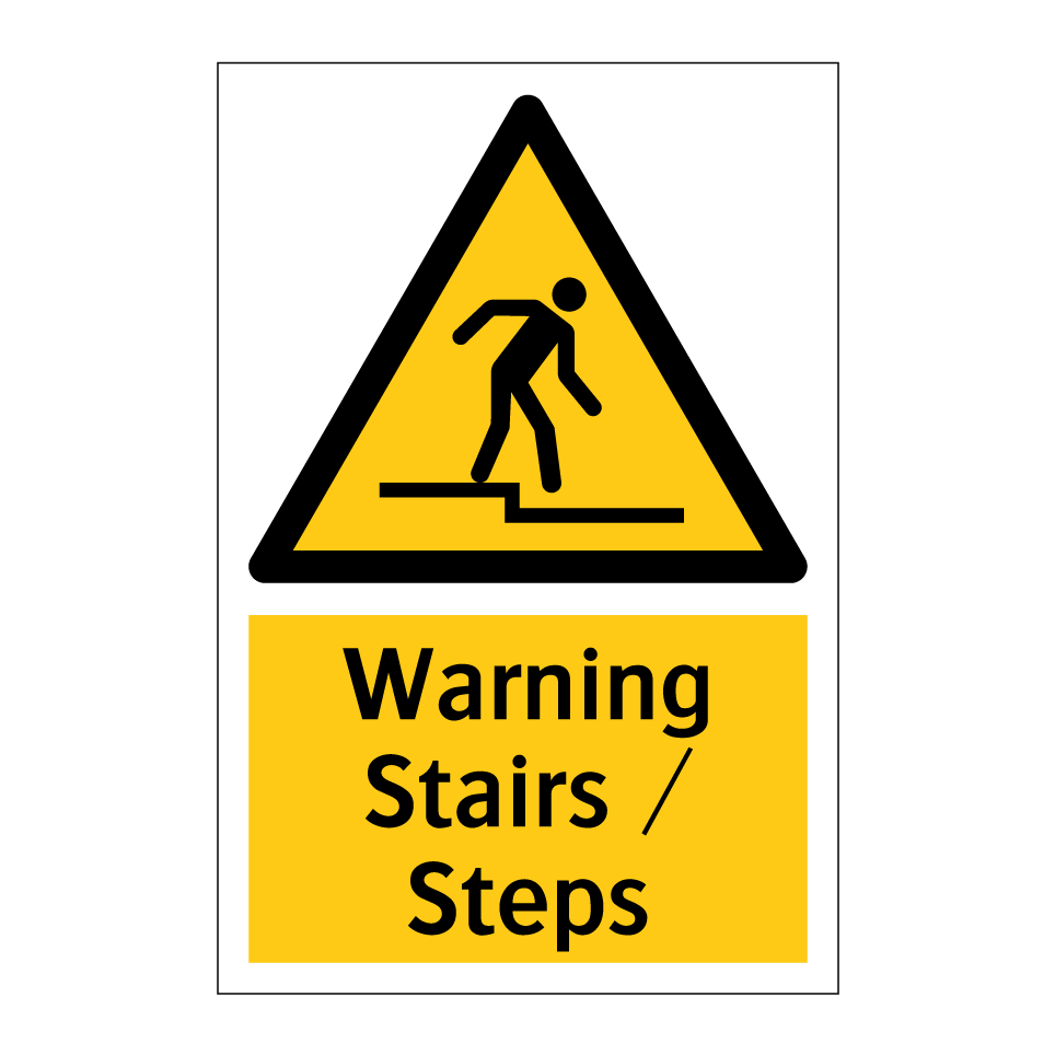 Warning Stairs / Steps