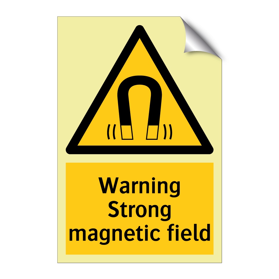 Warning Strong magnetic field
