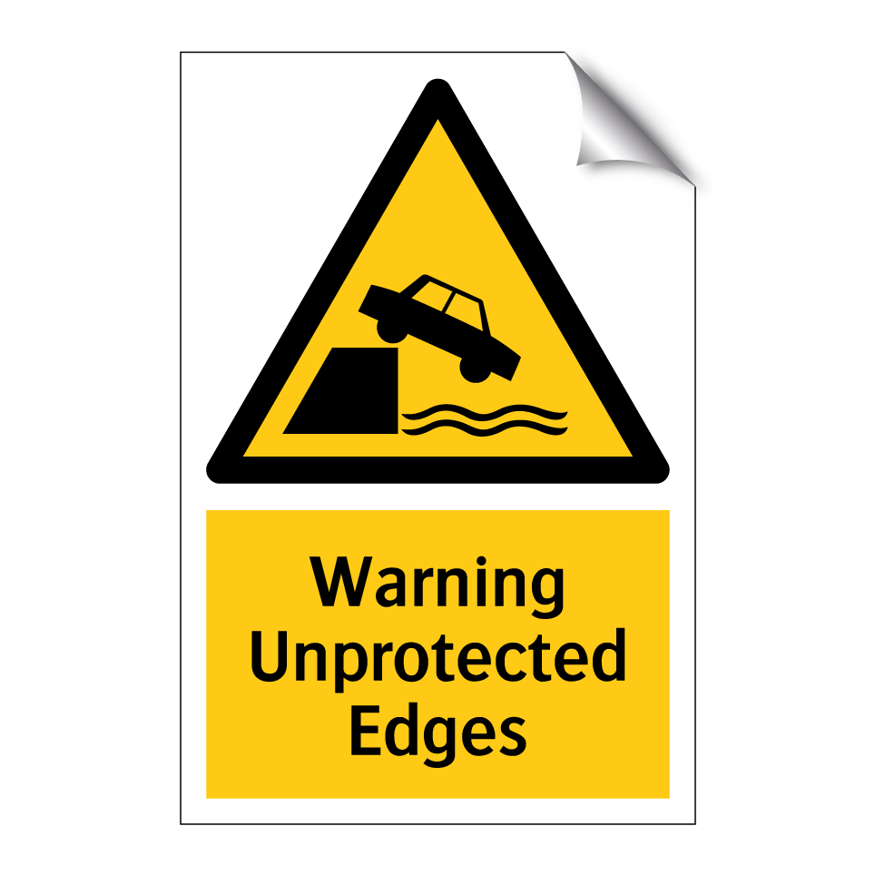 Warning Unprotected Edges