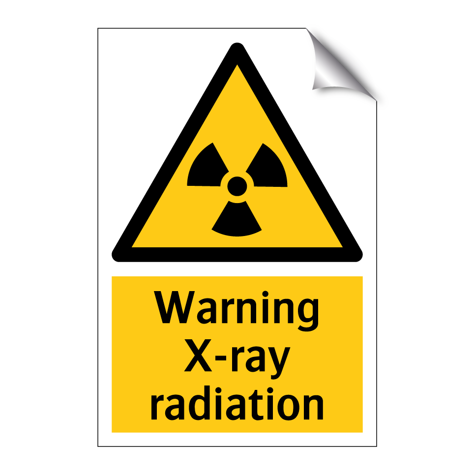 Warning X-ray radiation