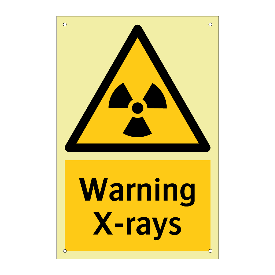 Warning X-rays