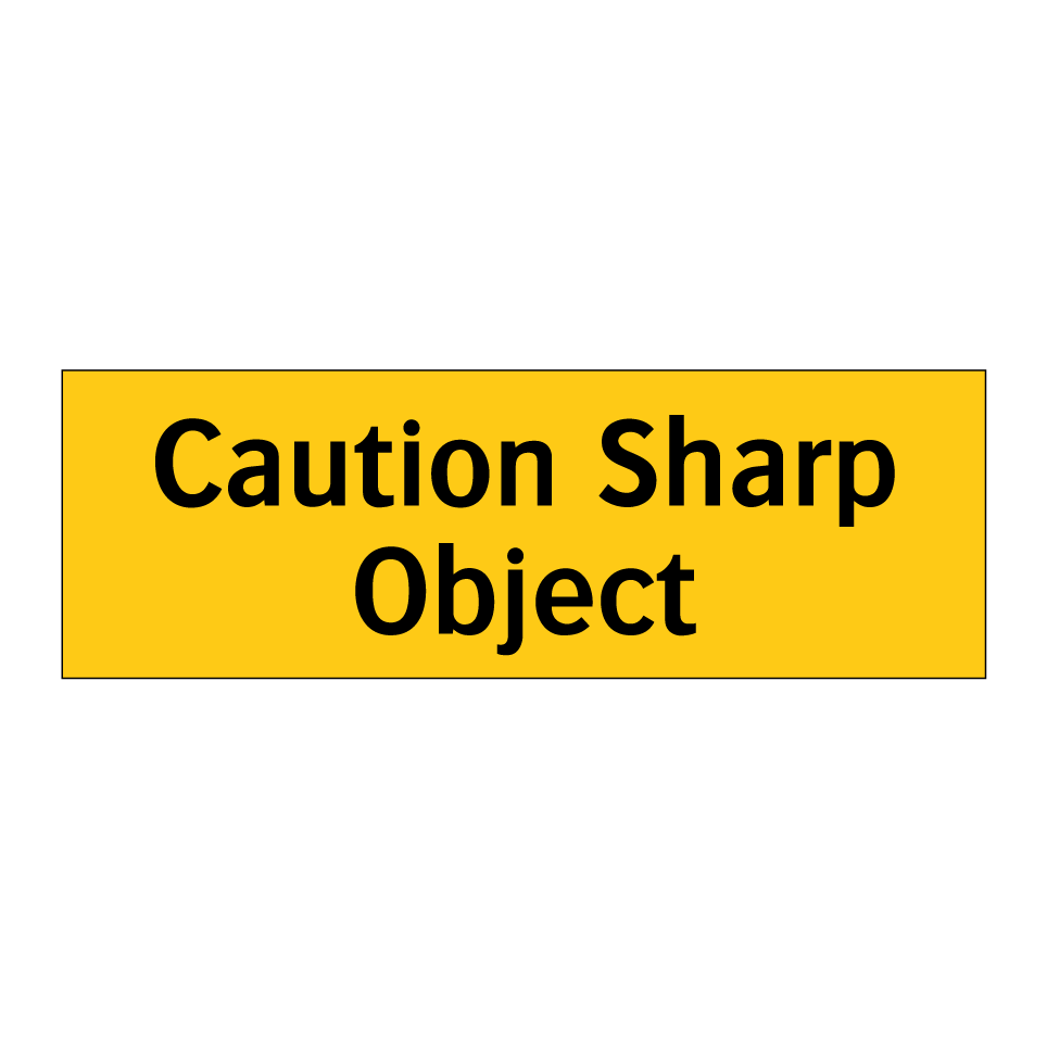 Caution Sharp Object