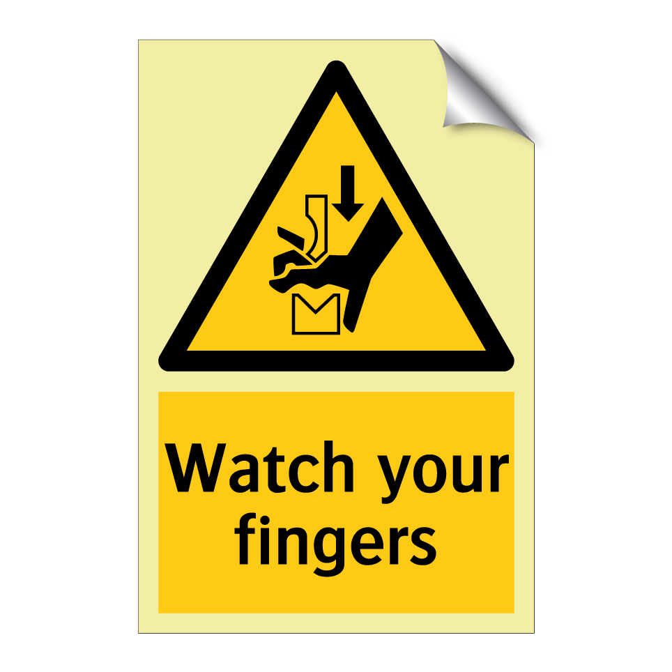 Watch your fingers