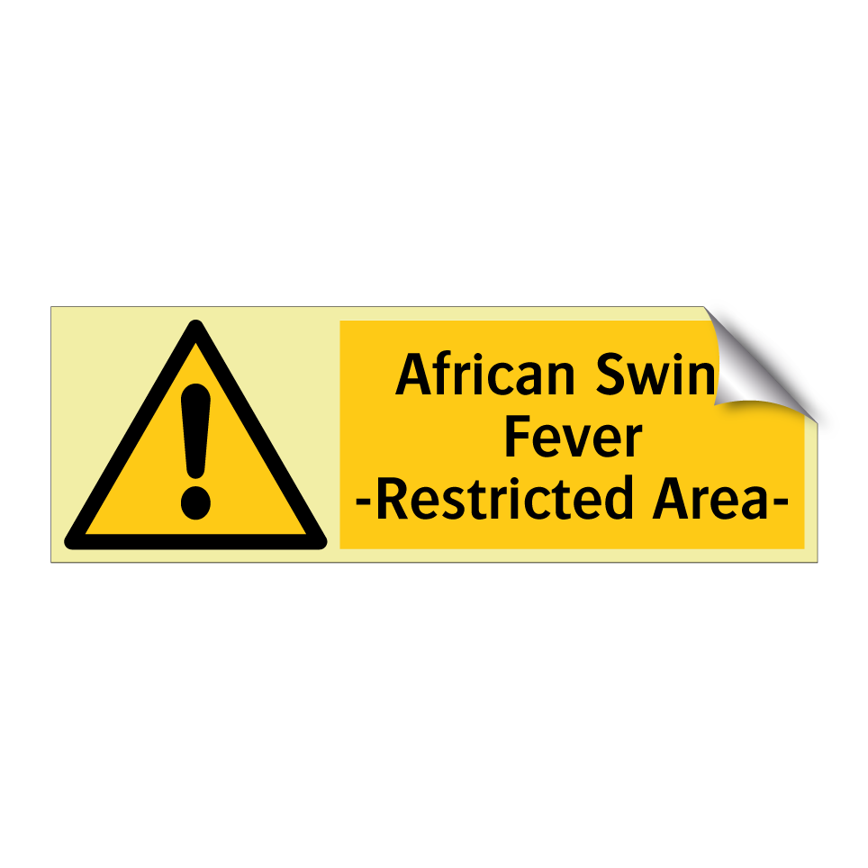 African Swine Fever -Restricted Area-