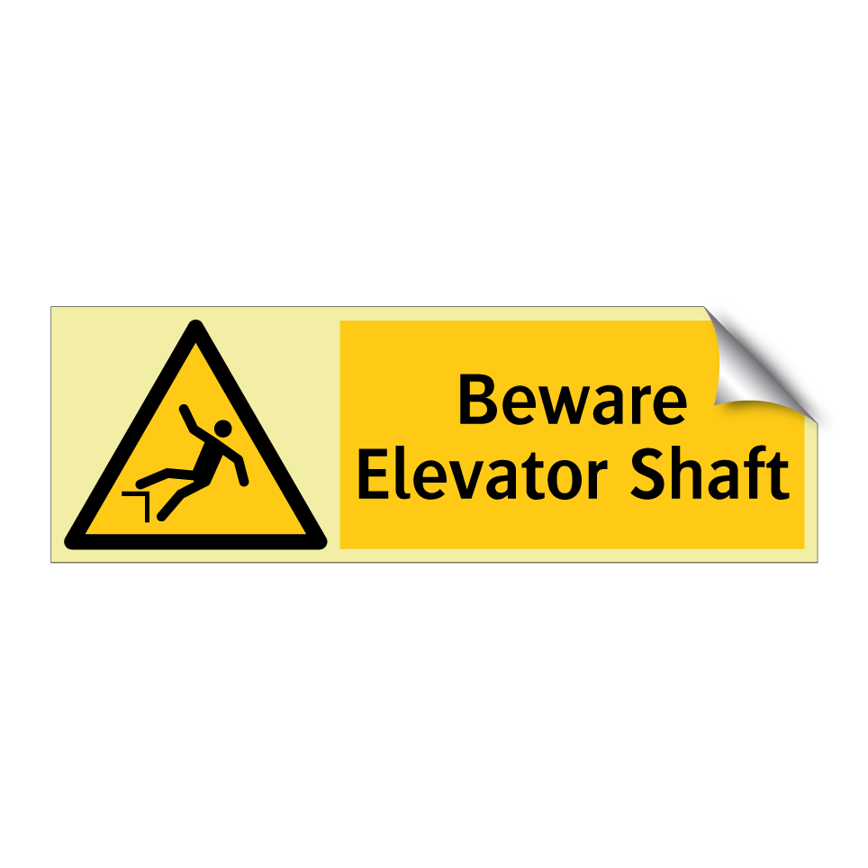 Beware Elevator Shaft