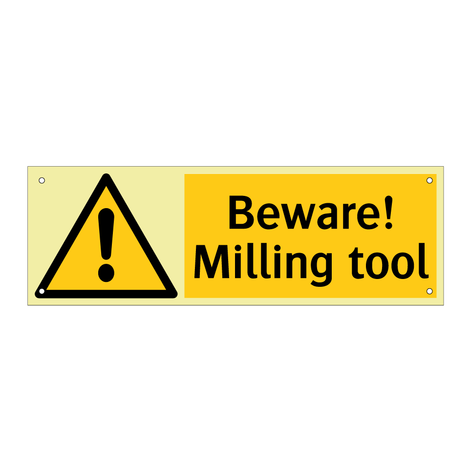 Beware! Milling tool