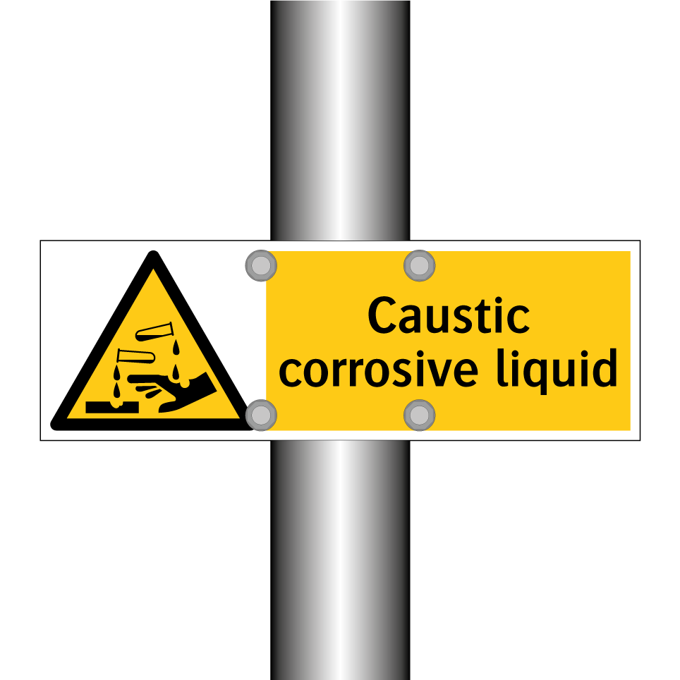 Caustic corrosive liquid