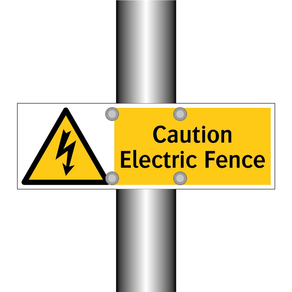 Caution Electric Fence