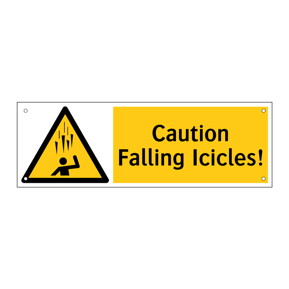 Caution Falling Icicles!