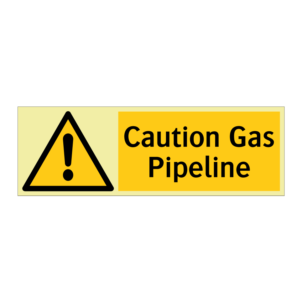 Caution Gas Pipeline