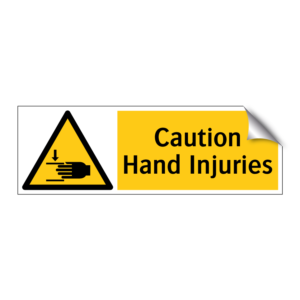 Caution Hand Injuries
