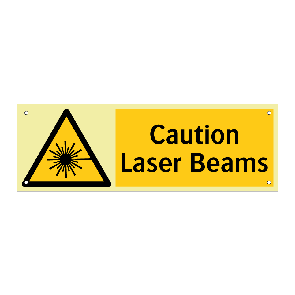 Caution Laser Beams