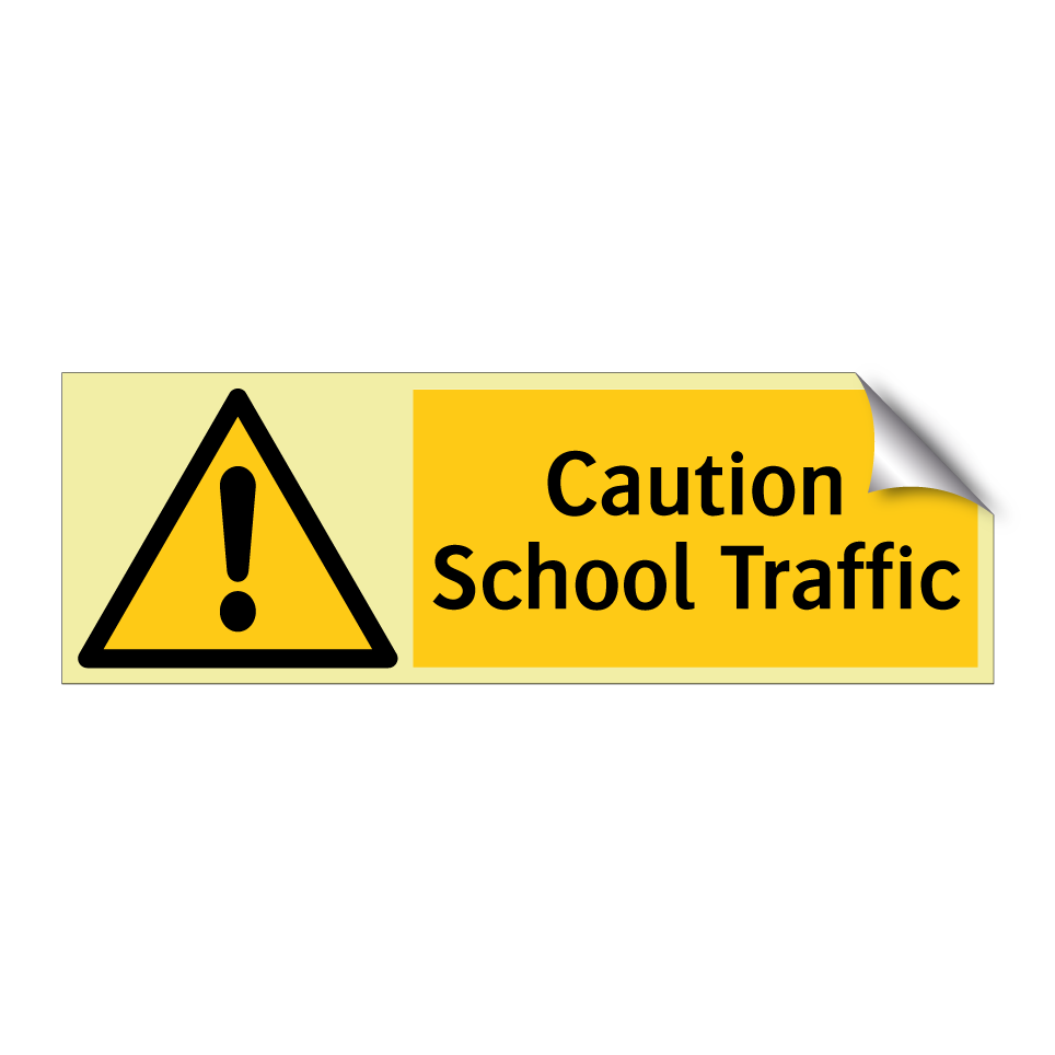 Caution School Traffic