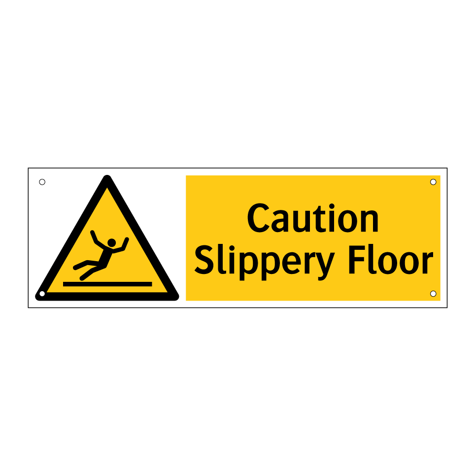 Caution Slippery Floor