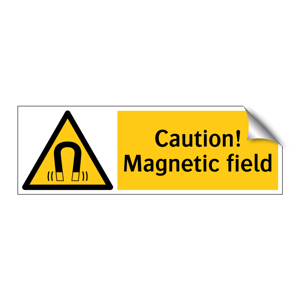 Caution! Magnetic field