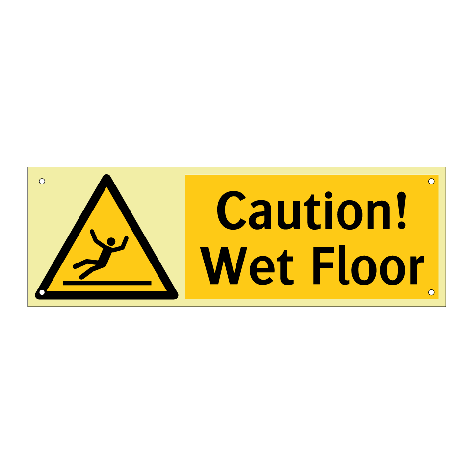 Caution! Wet Floor