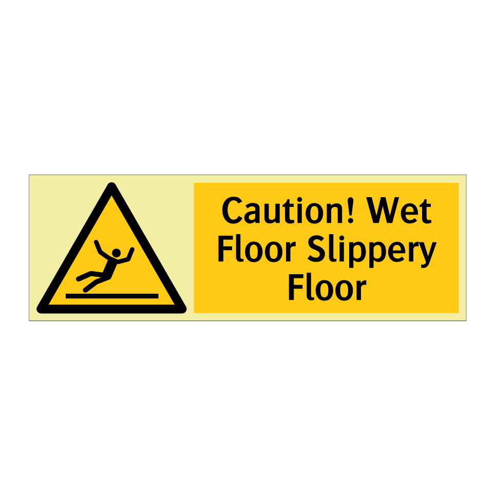 Caution! Wet Floor Slippery Floor