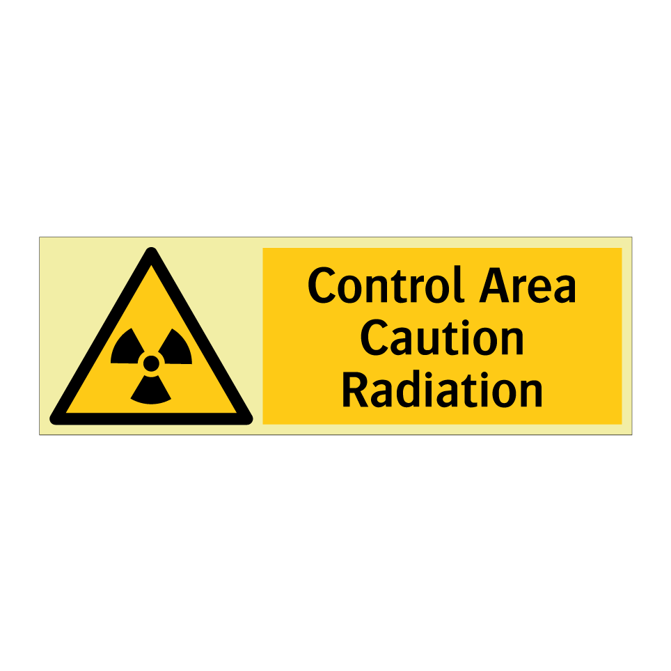 Control Area Caution Radiation