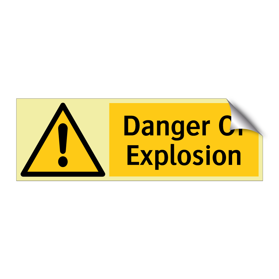 Danger Of Explosion