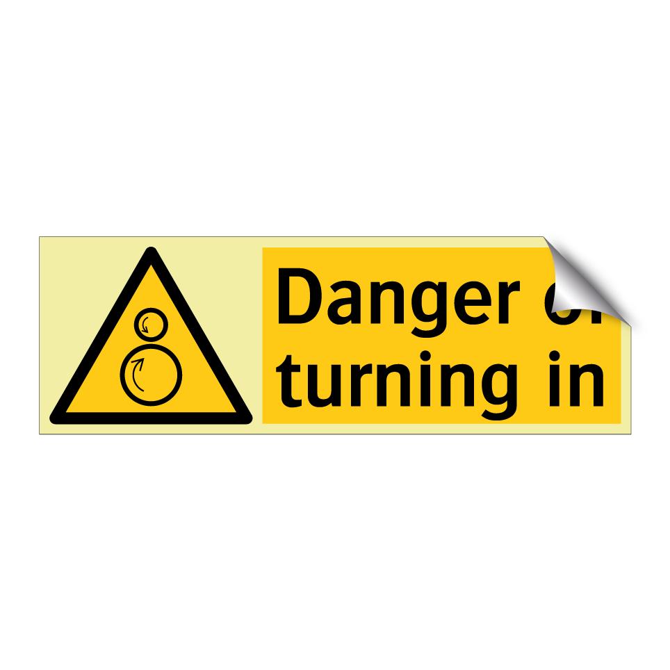 Danger of turning in