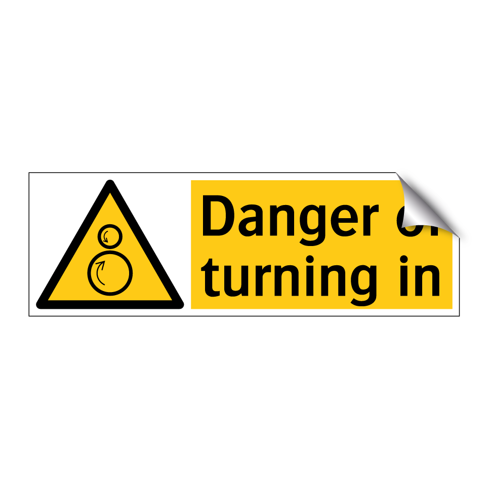 Danger of turning in