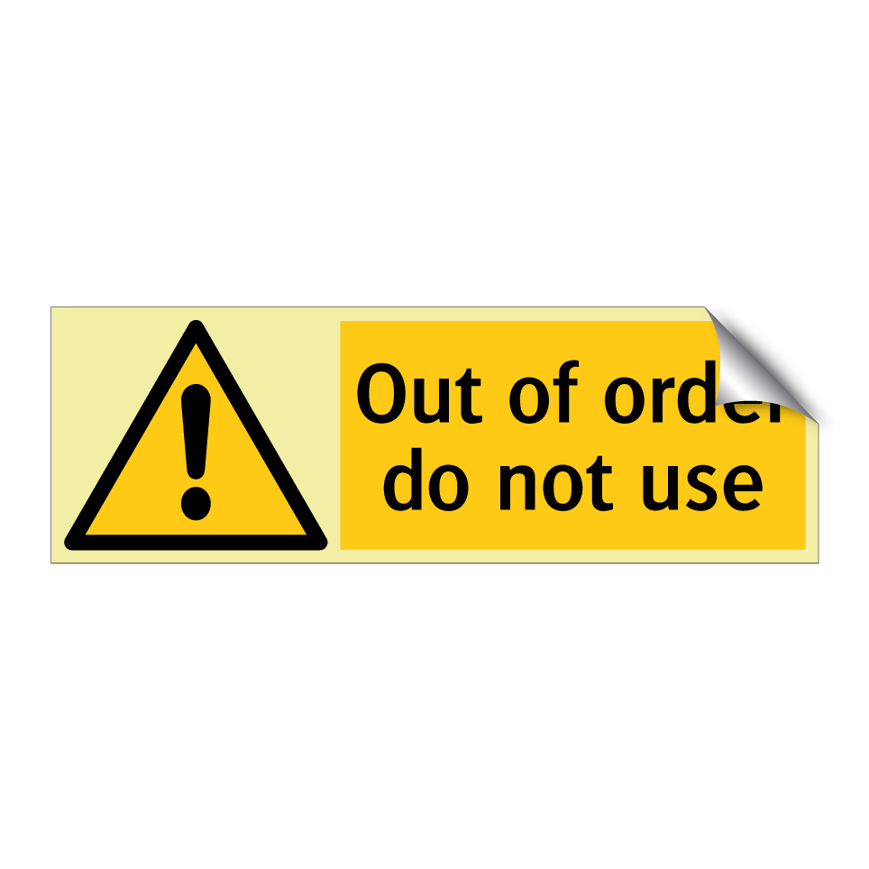 Out of order do not use