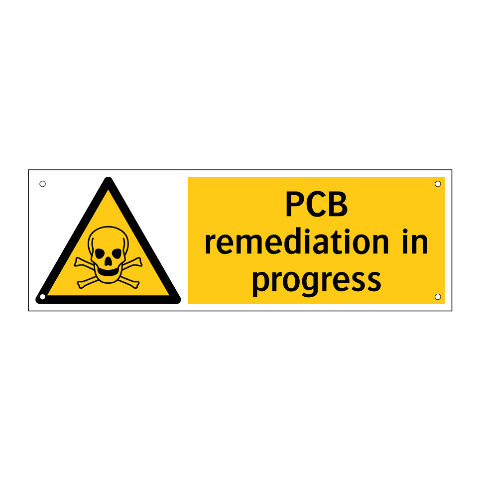 PCB remediation in progress