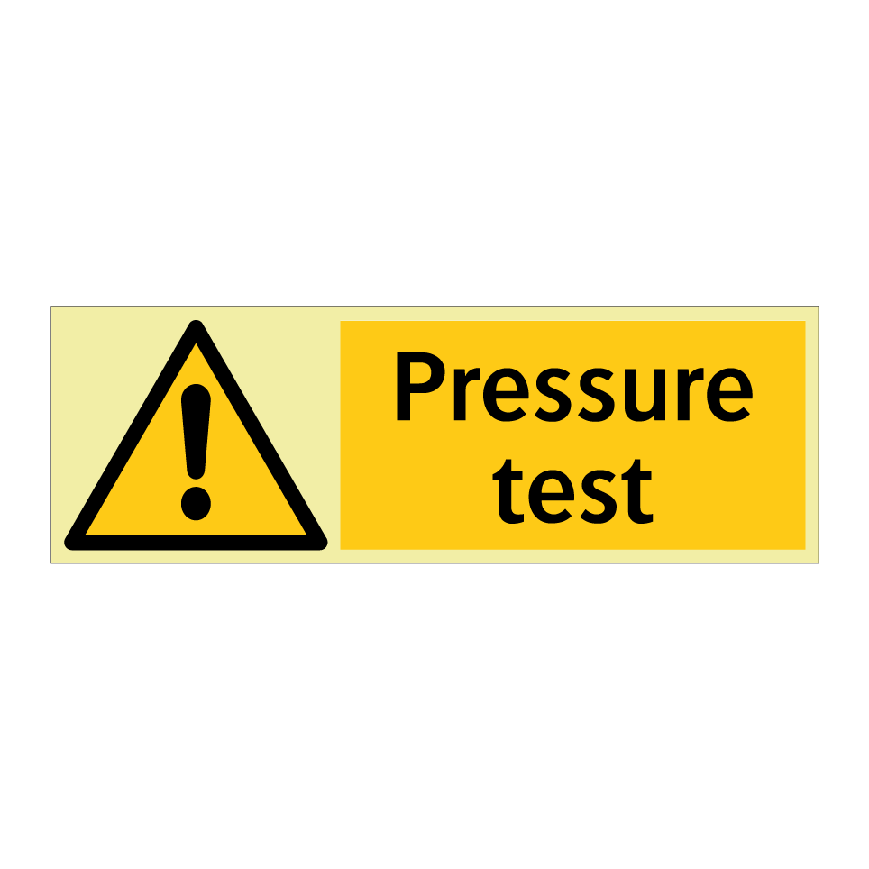 Pressure test
