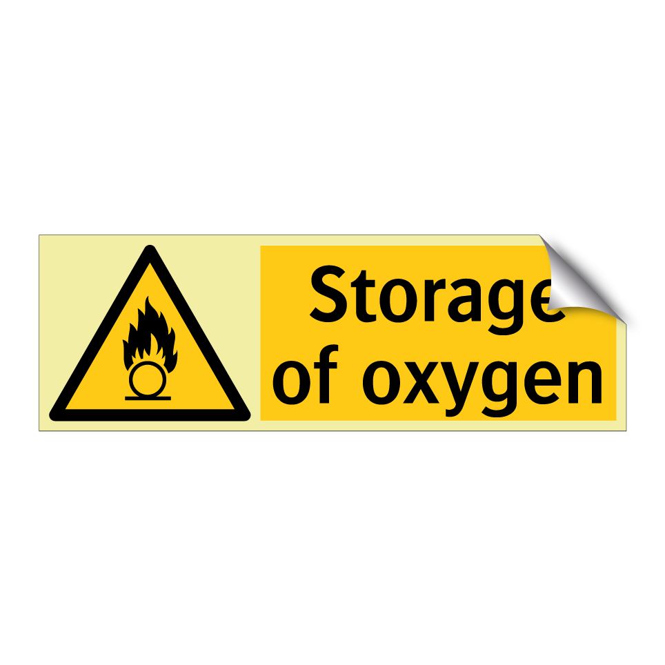 Storage of oxygen