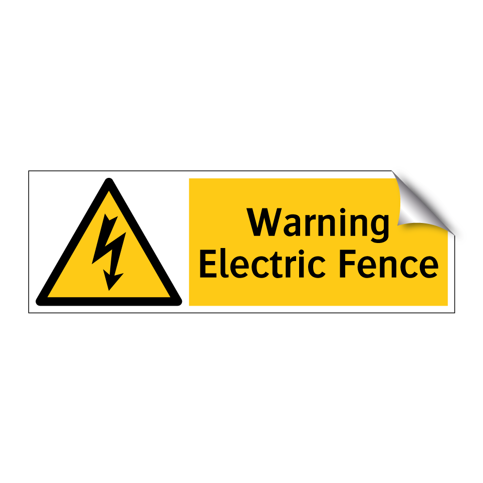 Warning Electric Fence