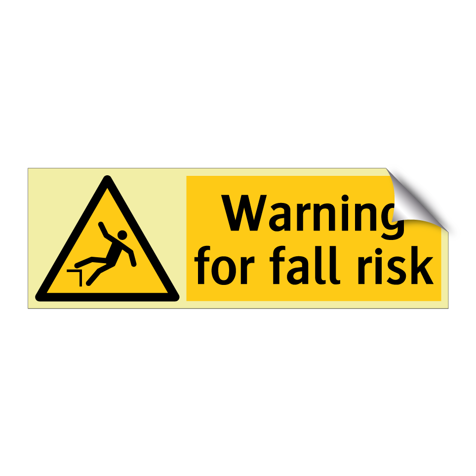 Warning for fall risk