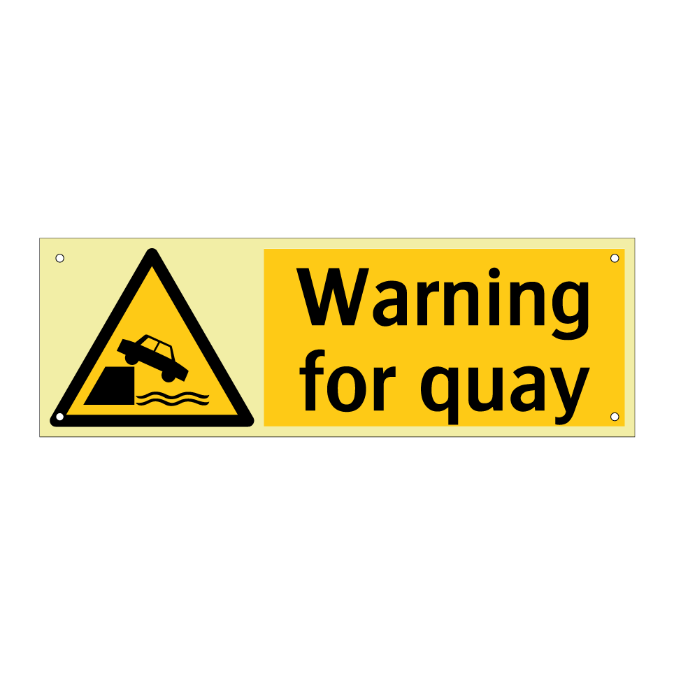 Warning for quay