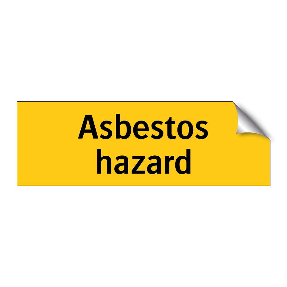 Asbestos hazard