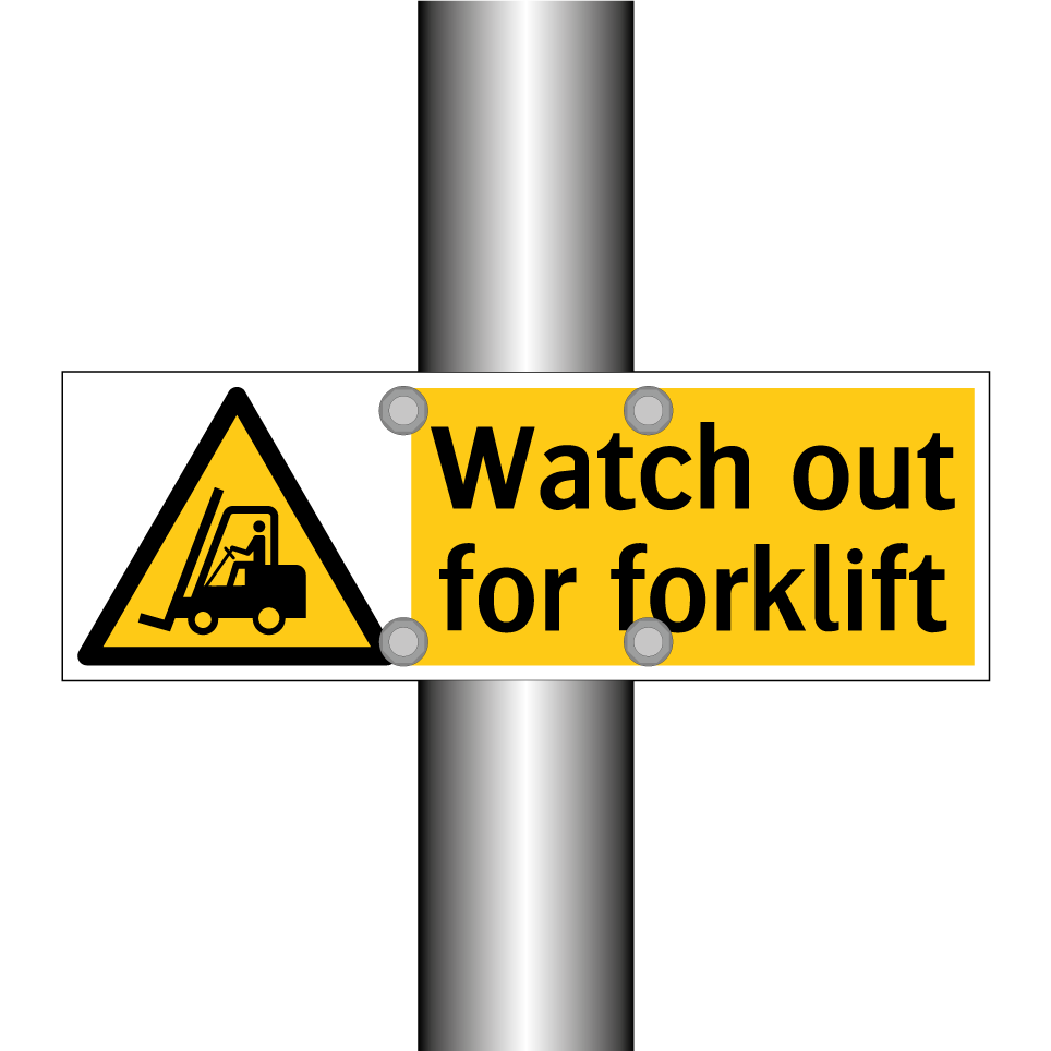 Watch out for forklift