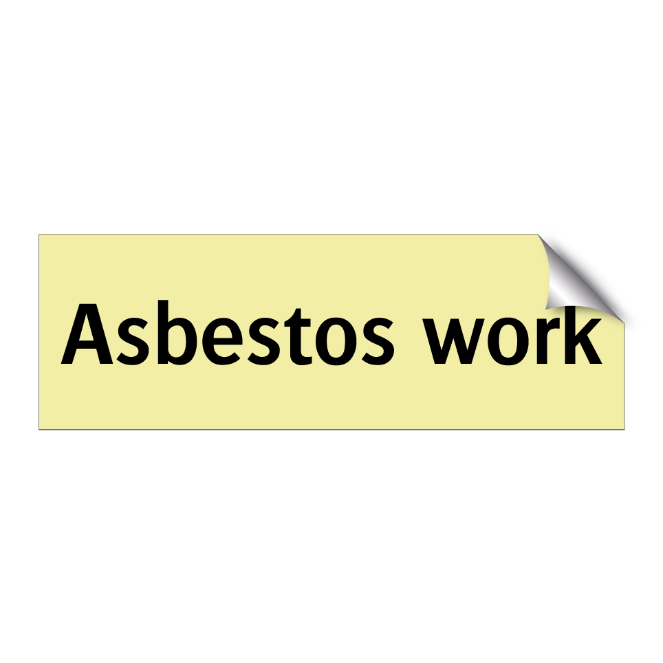 Asbestos work
