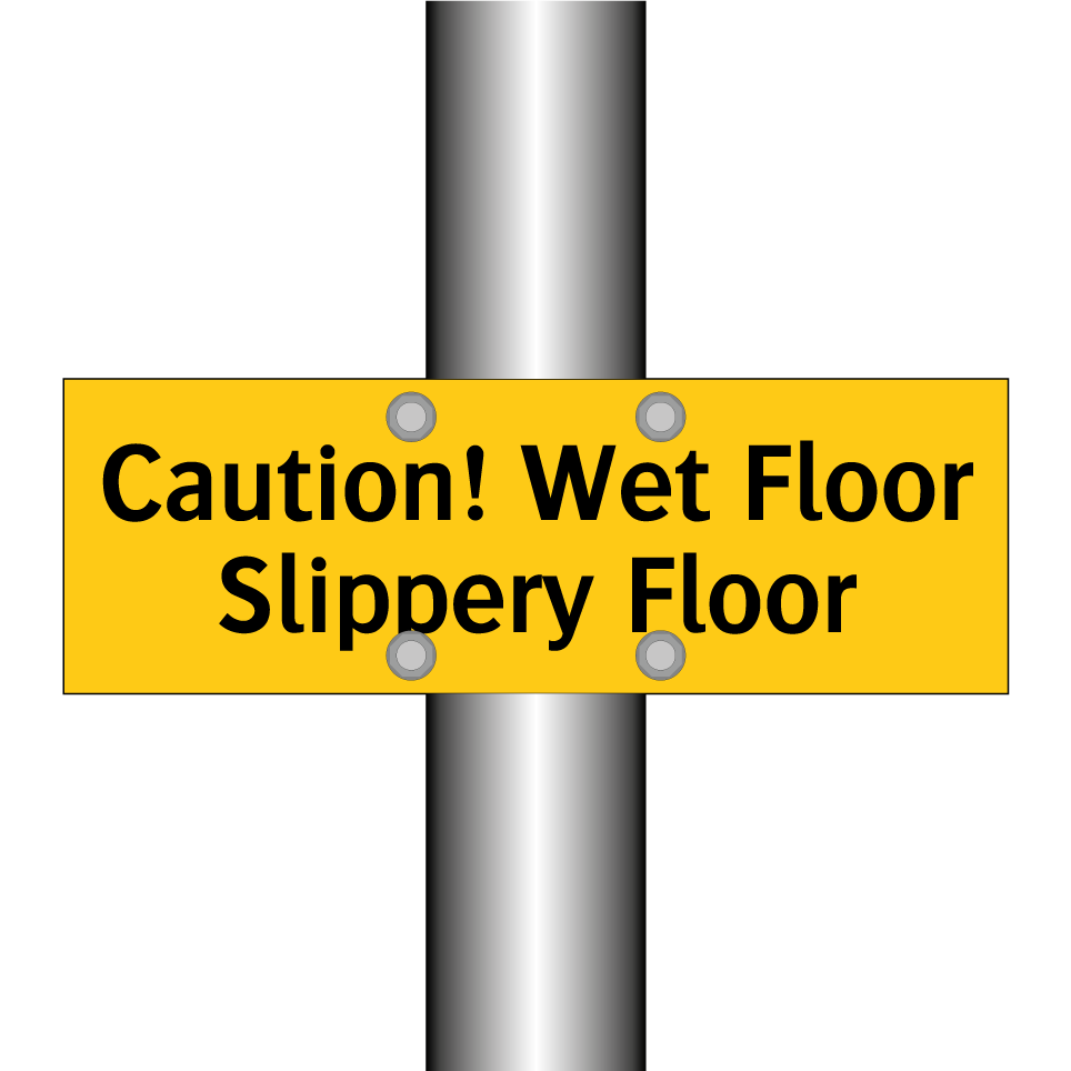 Caution! Wet Floor Slippery Floor