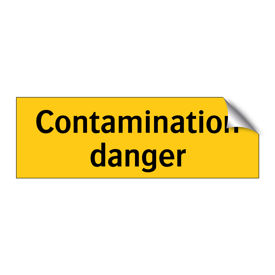 Contamination danger