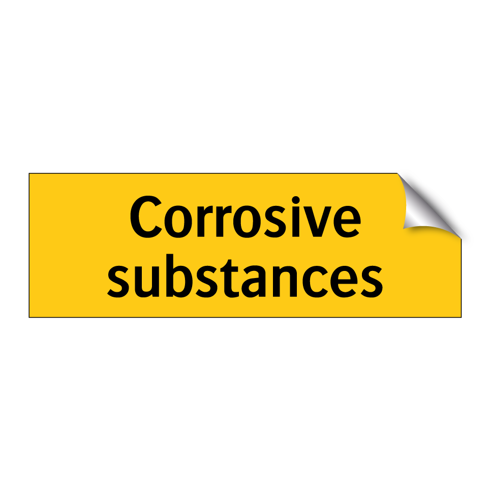 Corrosive substances