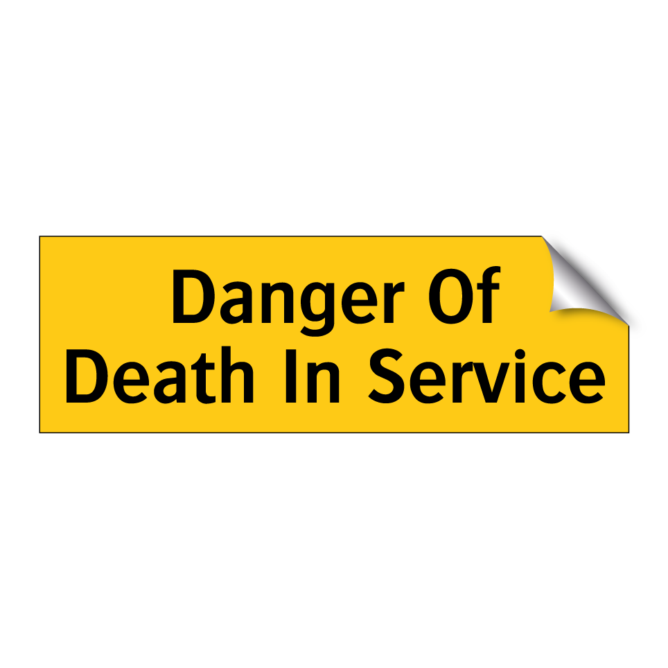 Danger Of Death In Service