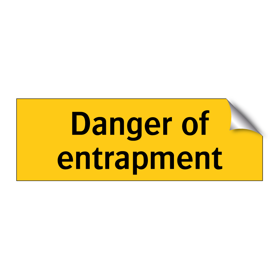 Danger of entrapment