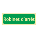 Robinet d'arrêt