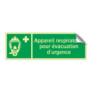 Appareil respiratoire pour évacuation d'urgence