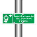 Appareil respiratoire pour évacuation d'urgence