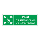 Point d'assistance en cas d'accident
