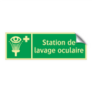Station de lavage oculaire