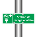 Station de lavage oculaire