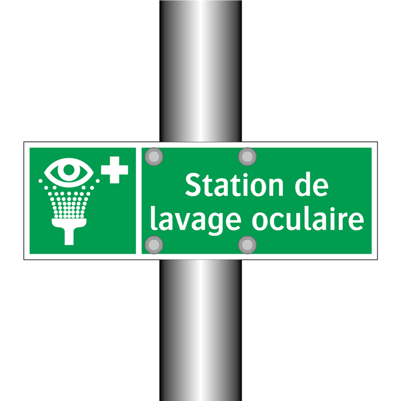 Station de lavage oculaire