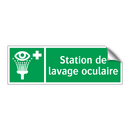 Station de lavage oculaire